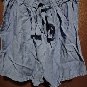 SHEIN High Waist Blue Women's Shorts